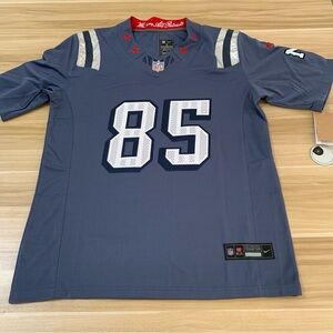 🧡Hunter Henry Stitched Vapor Jersey Storm Blue